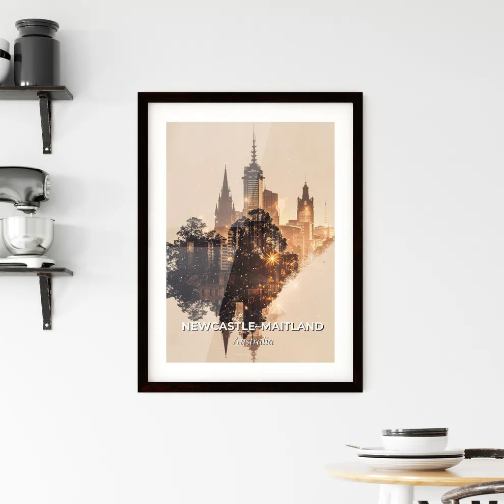 Newcastl Framed Print