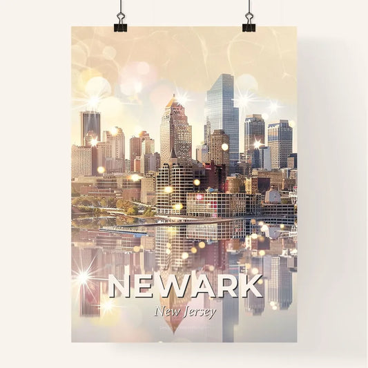 Newark, New Jersey: Urban Wonder in Double Light Poster
