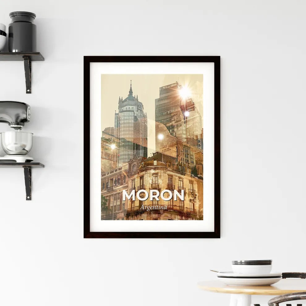 Moron, Argentina: City Skyline Wonders Framed Print