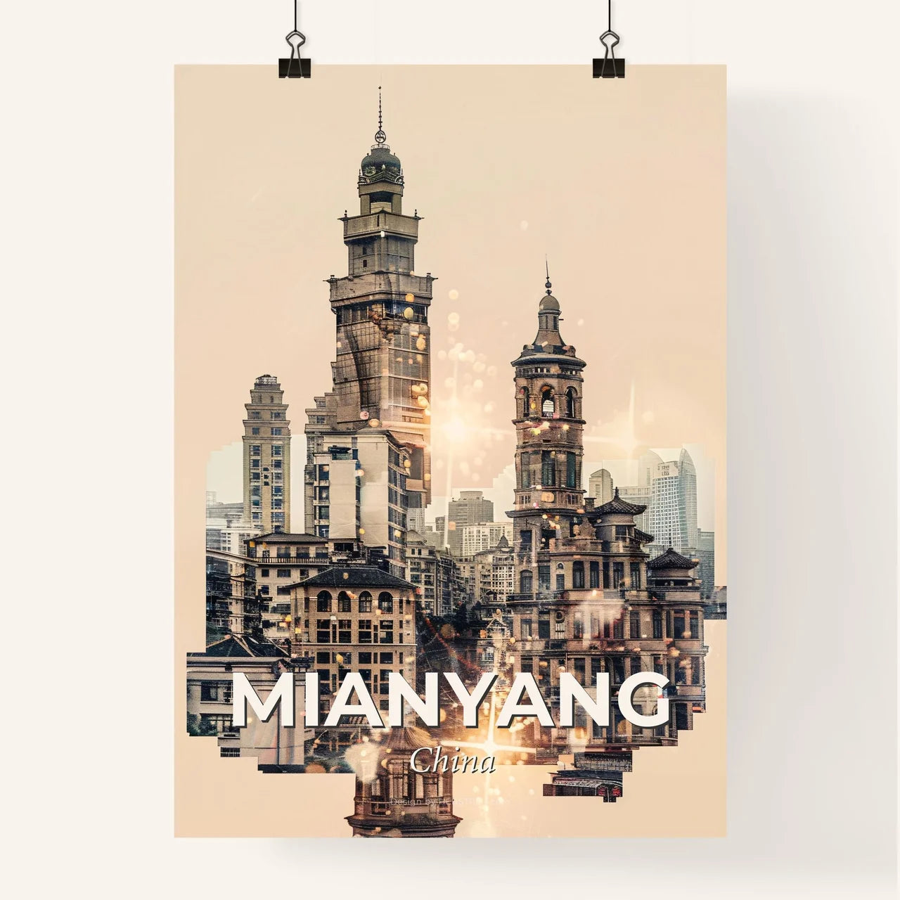 Mianyang Skylight Composite Art Poster Poster