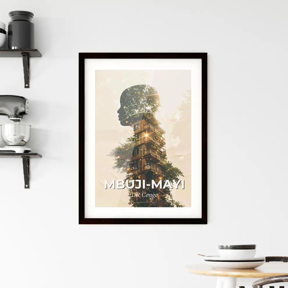 Mbuj Framed Print