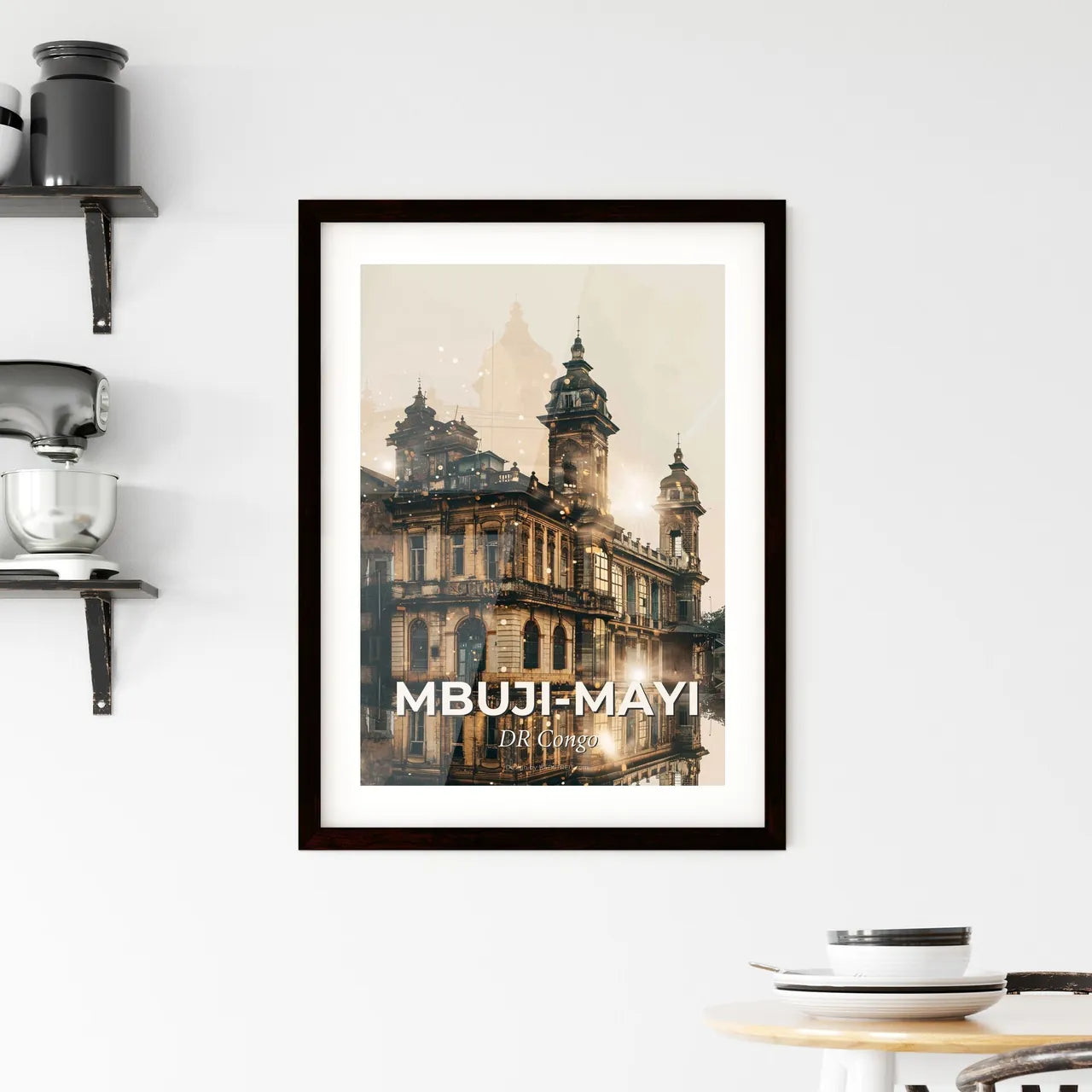 Mbuj Framed Print