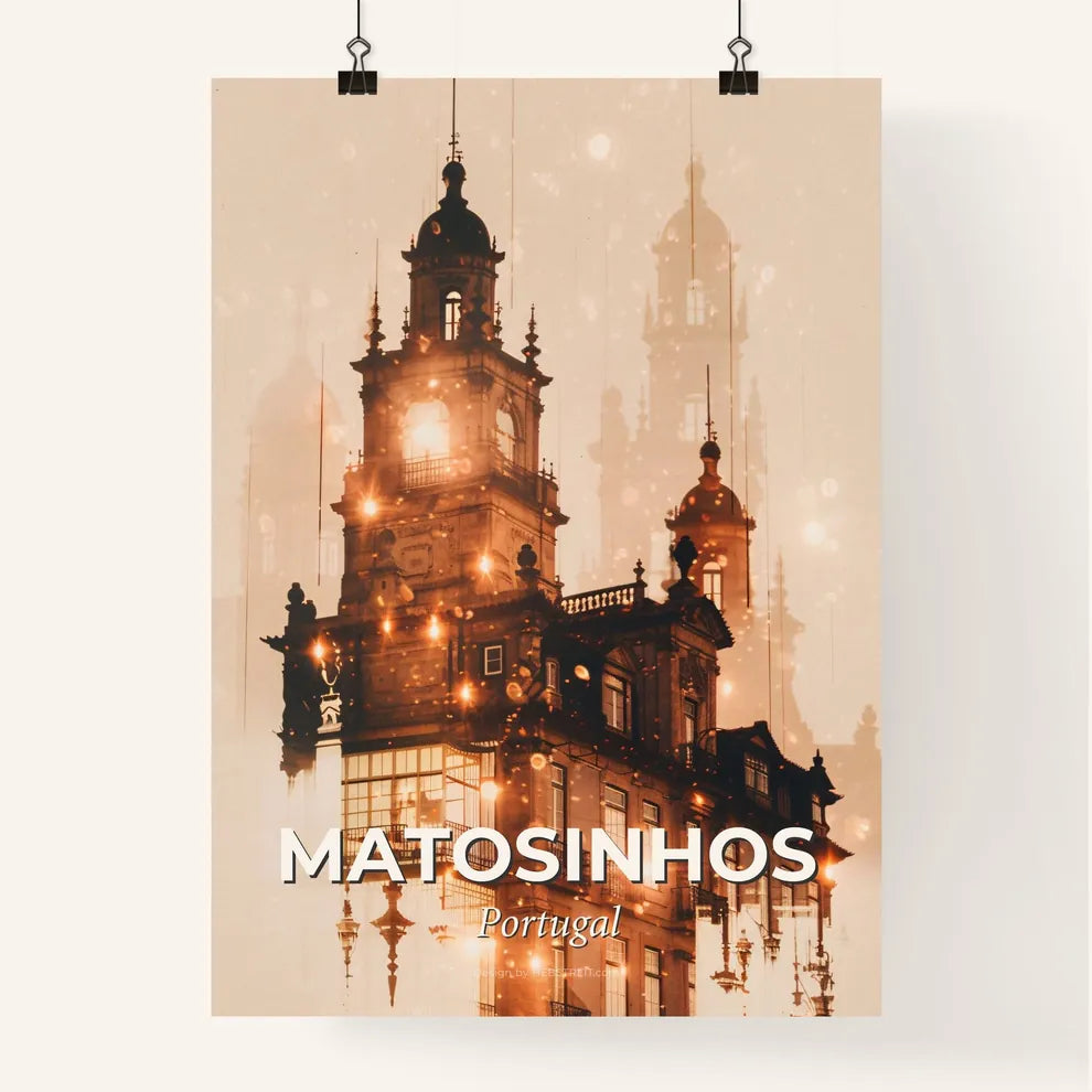 Matosinhos: City and Architecture in Double Exposure Poster