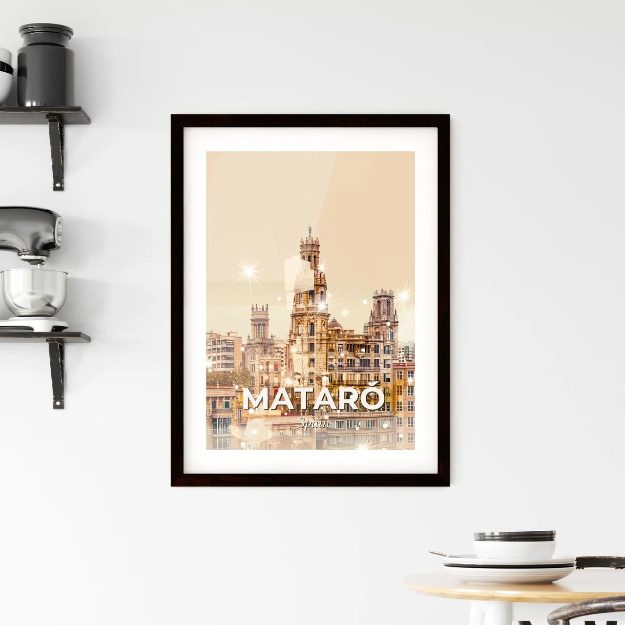 Mataró: Where Architecture and City Shine Framed Print