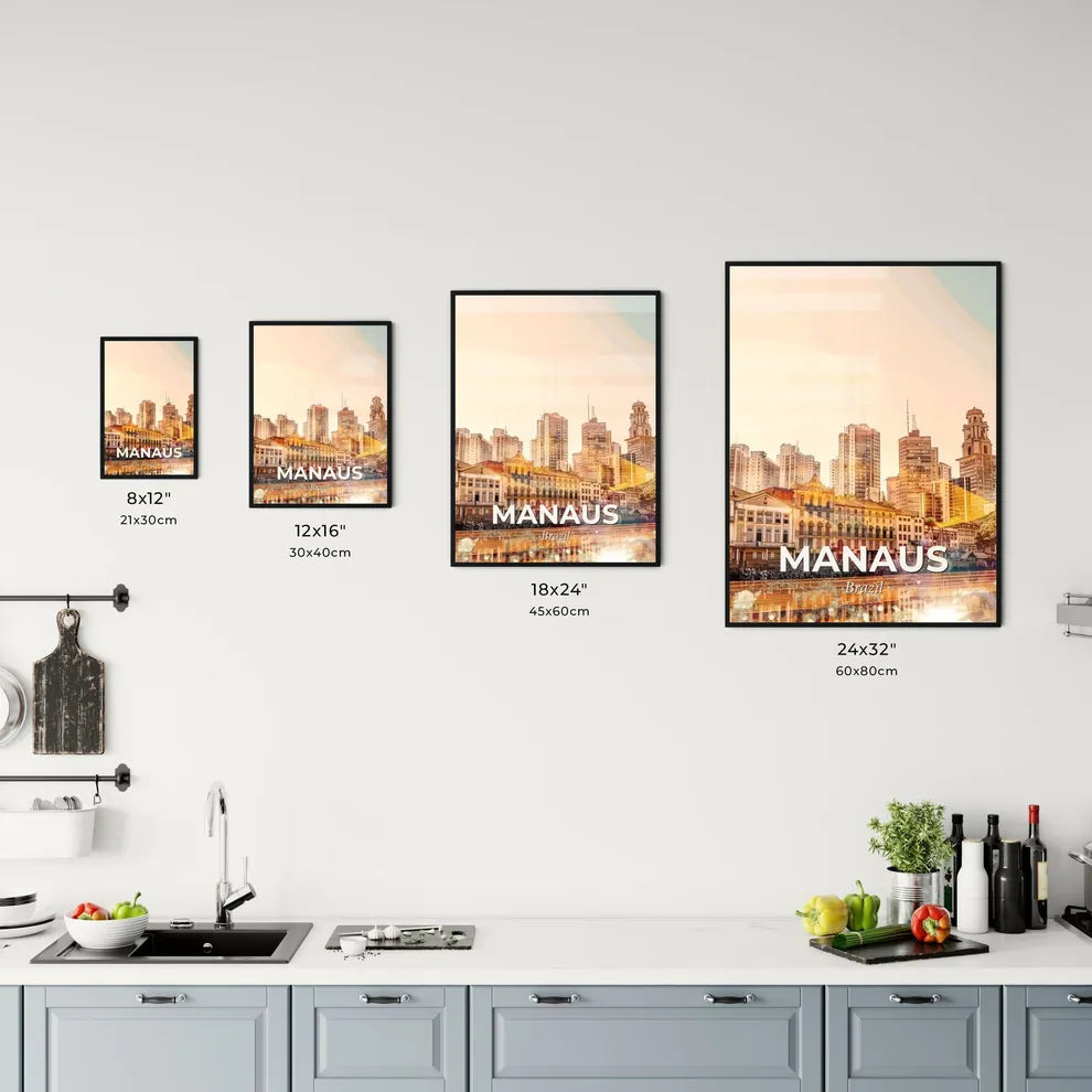 Manaus: Where City and Nature Converge Office Art