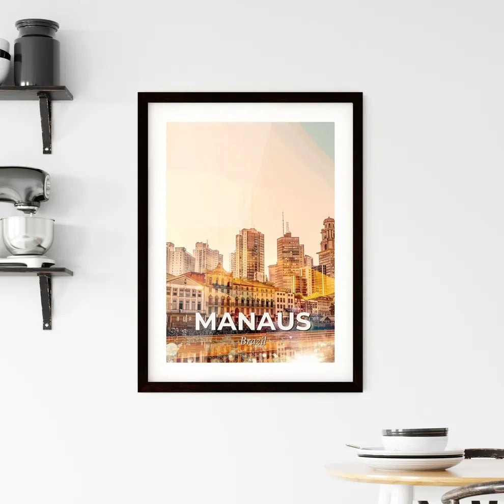 Manaus: Where City and Nature Converge Framed Print