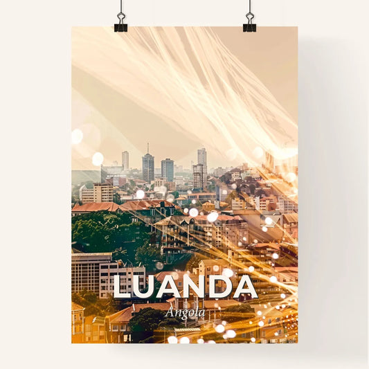 Luanda, Angola: City of Light and Heritage Poster