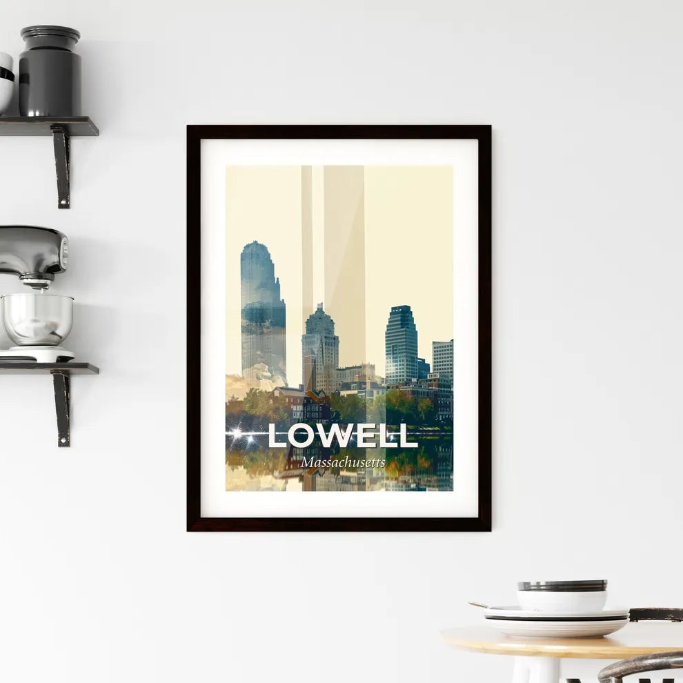 Lowell Cityscape Art: Iconography and Modernism Framed Print