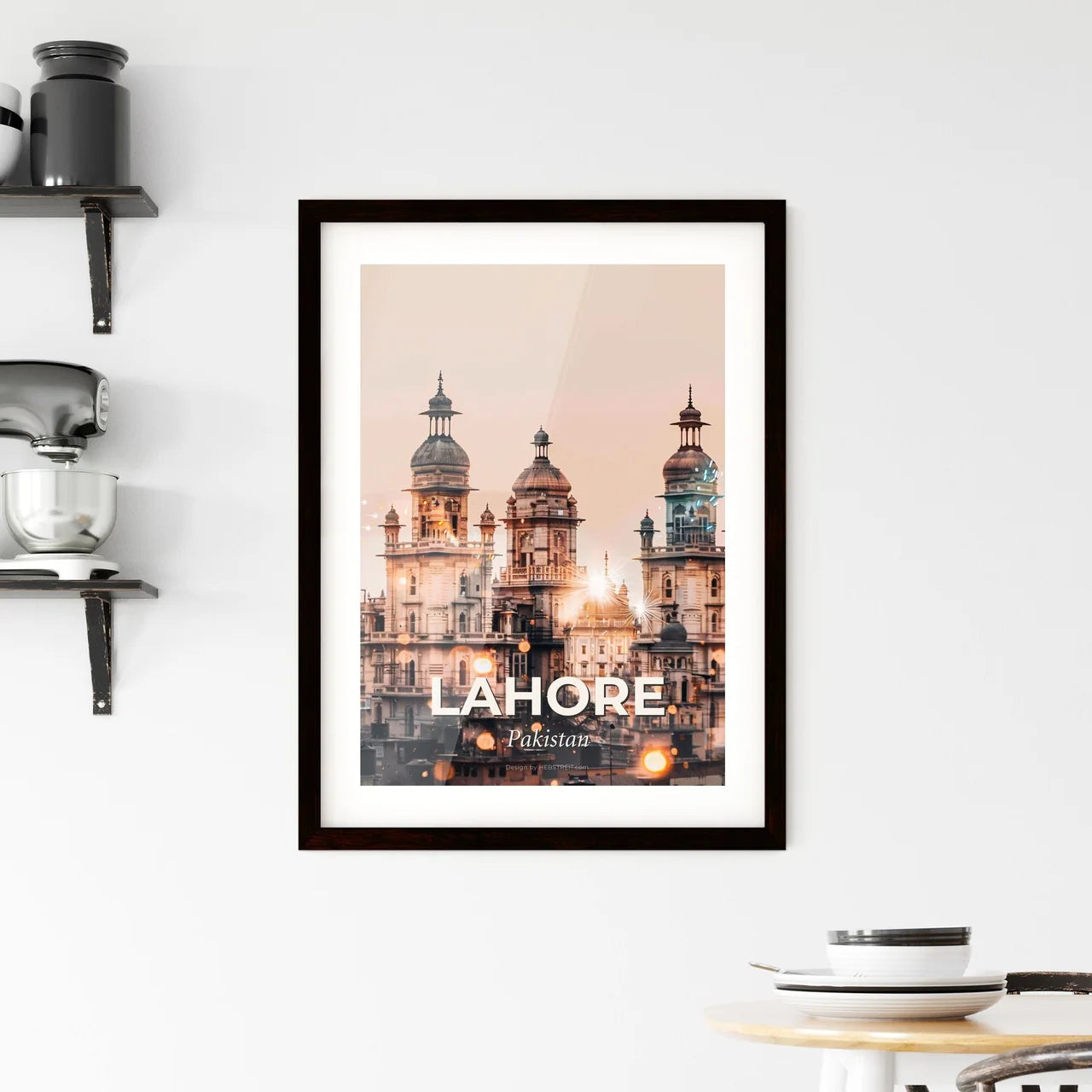 Lahore: City of Icons, Sparkles, and Subtleties Framed Print