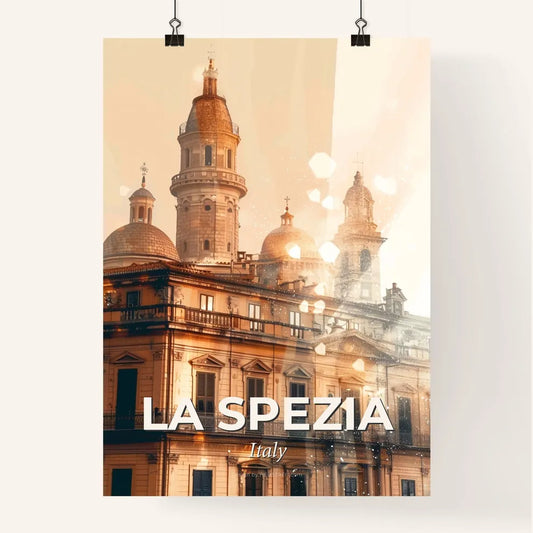 La Spezia City Skyline Poster Art Poster