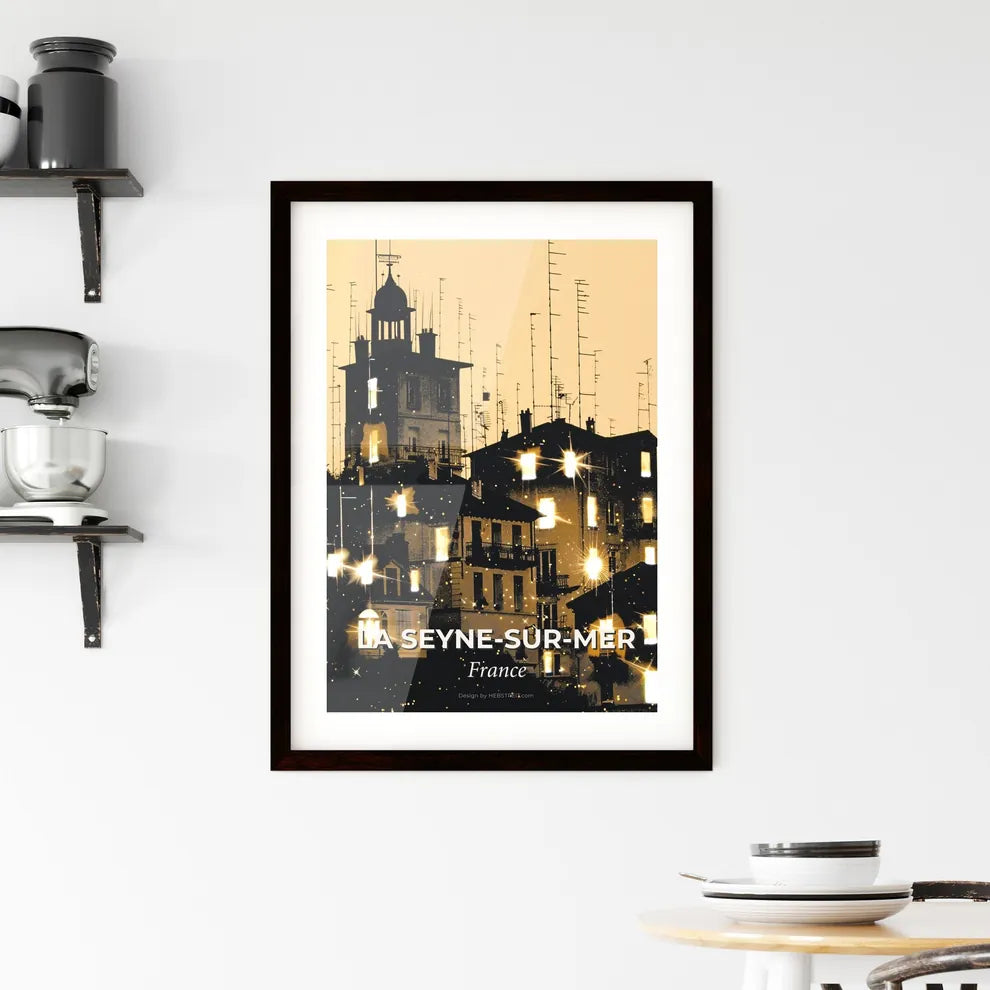 La Seyn Framed Print