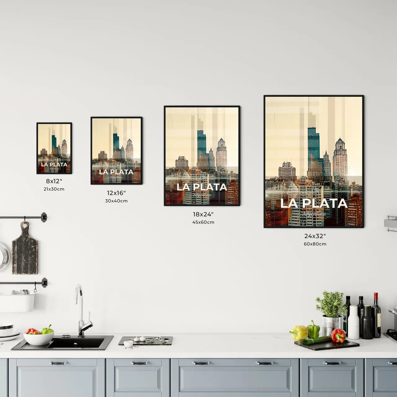La Plata Epic City Skyline Art Office Art