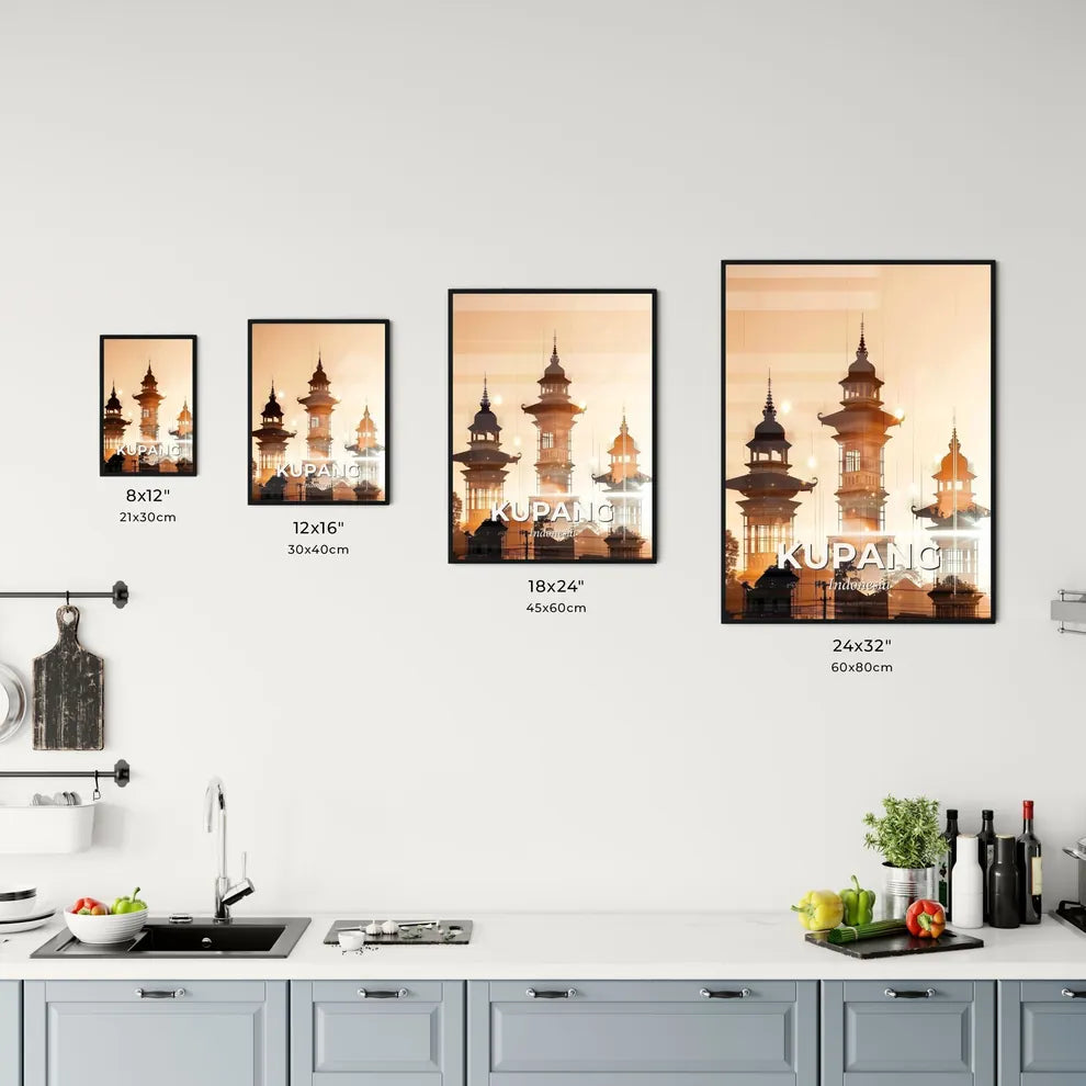 Kupang Composite Skyline Wonders Office Art