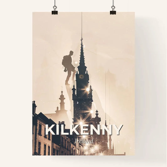 Kilkenny Skyline Poster