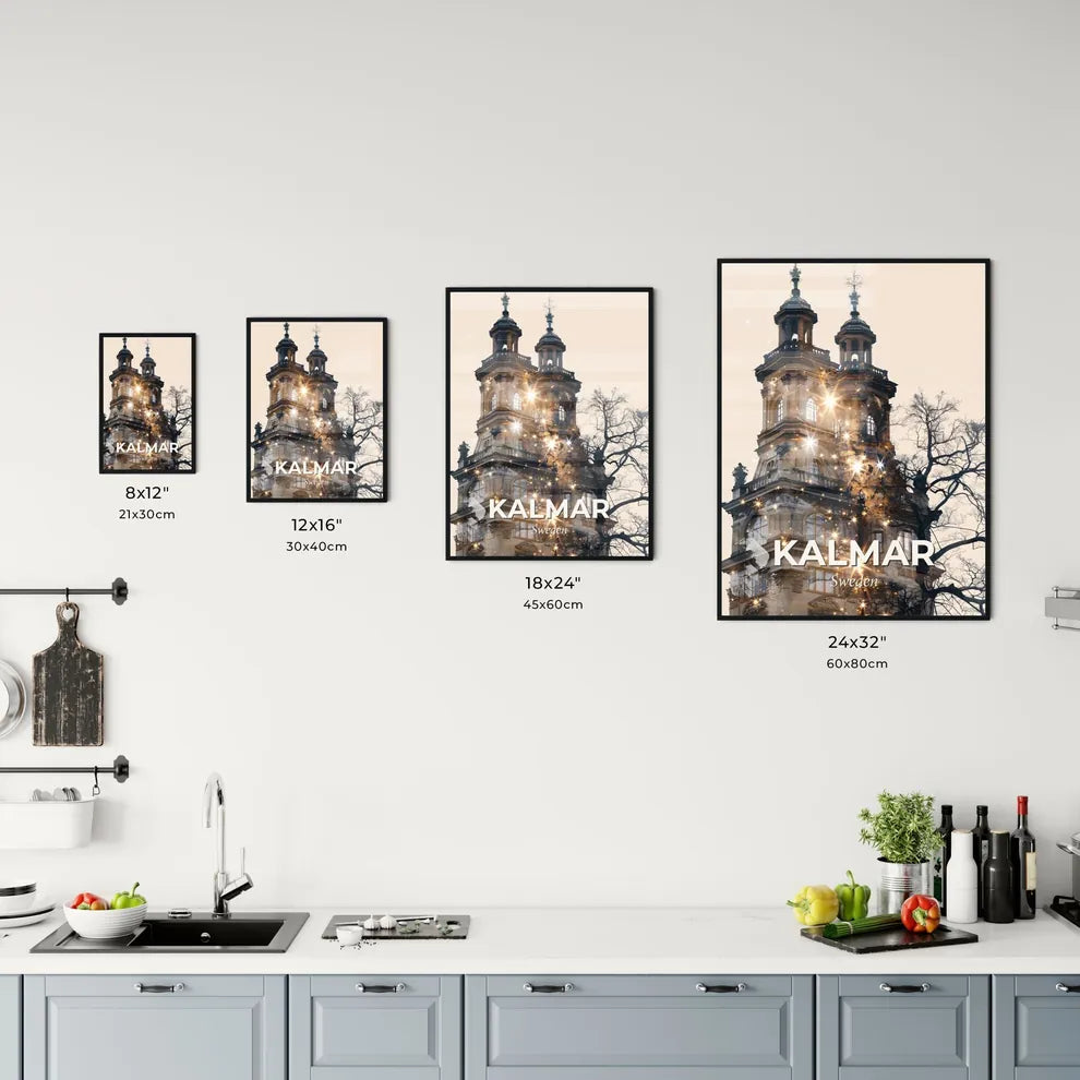 Kalmar Lightscape: Iconic Skyline Art Office Art