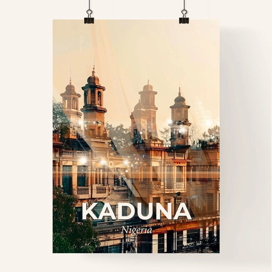 Kaduna Nigeria Cityscape Poster Art Poster