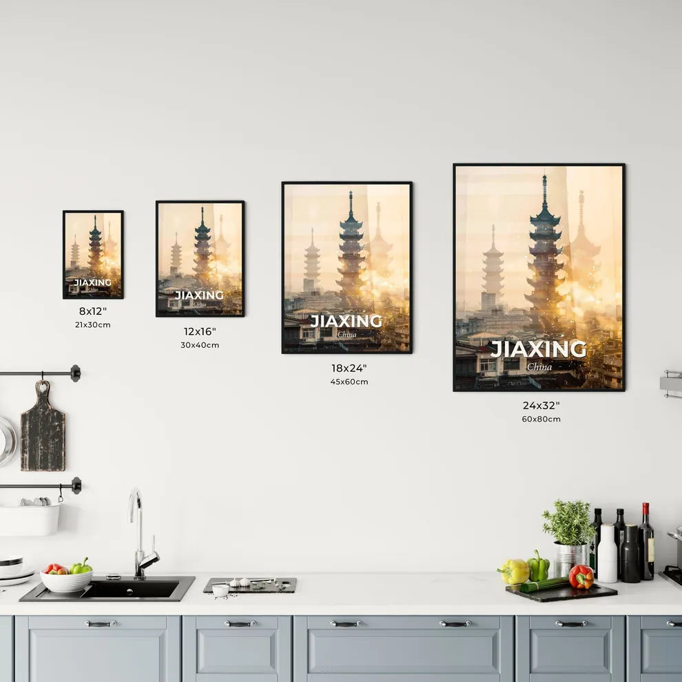 Jiaxing Cityscape Beauty In Double Exposure Art Office Art