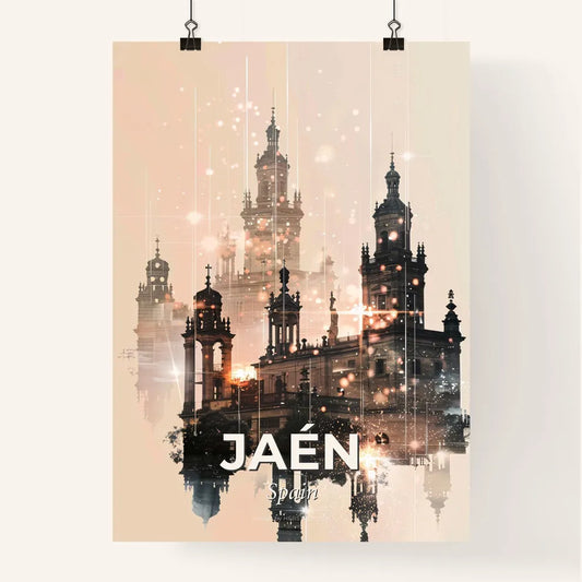 Jaen Spain Skyline Artistic Photography Poster Poster