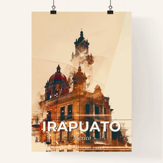 Irapuato, Mexico: Skyline Cityscape Architecture Poster Poster