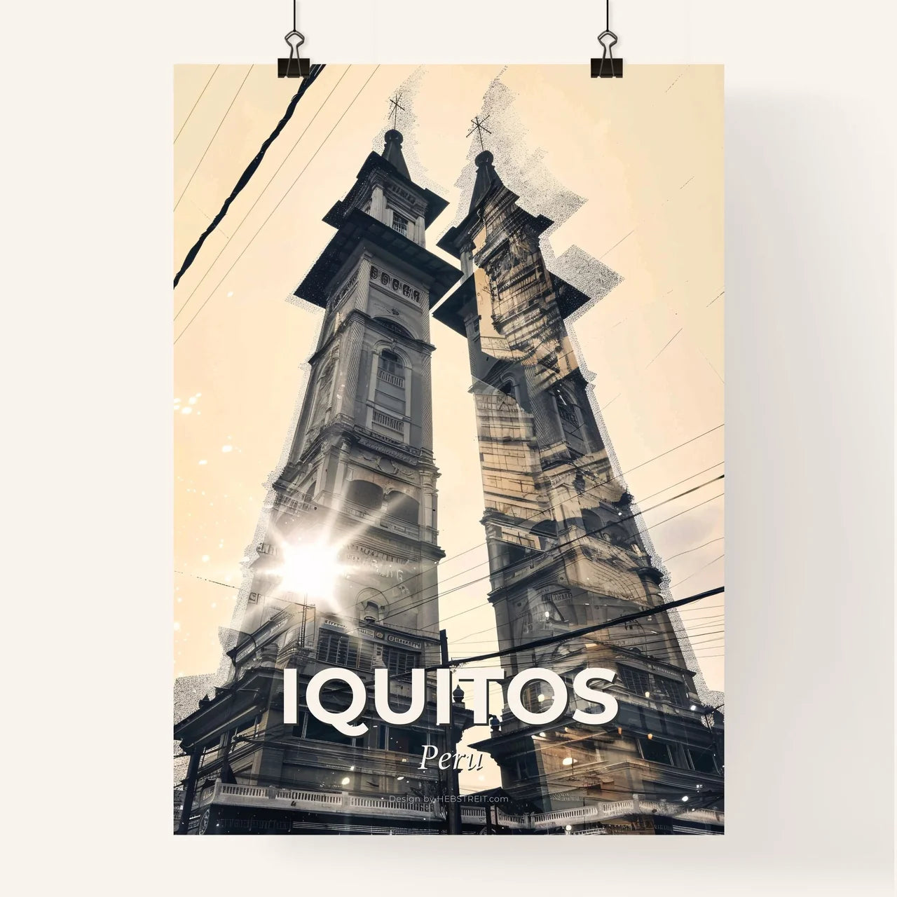 Iquitos, Peru: A City in Harmony Poster