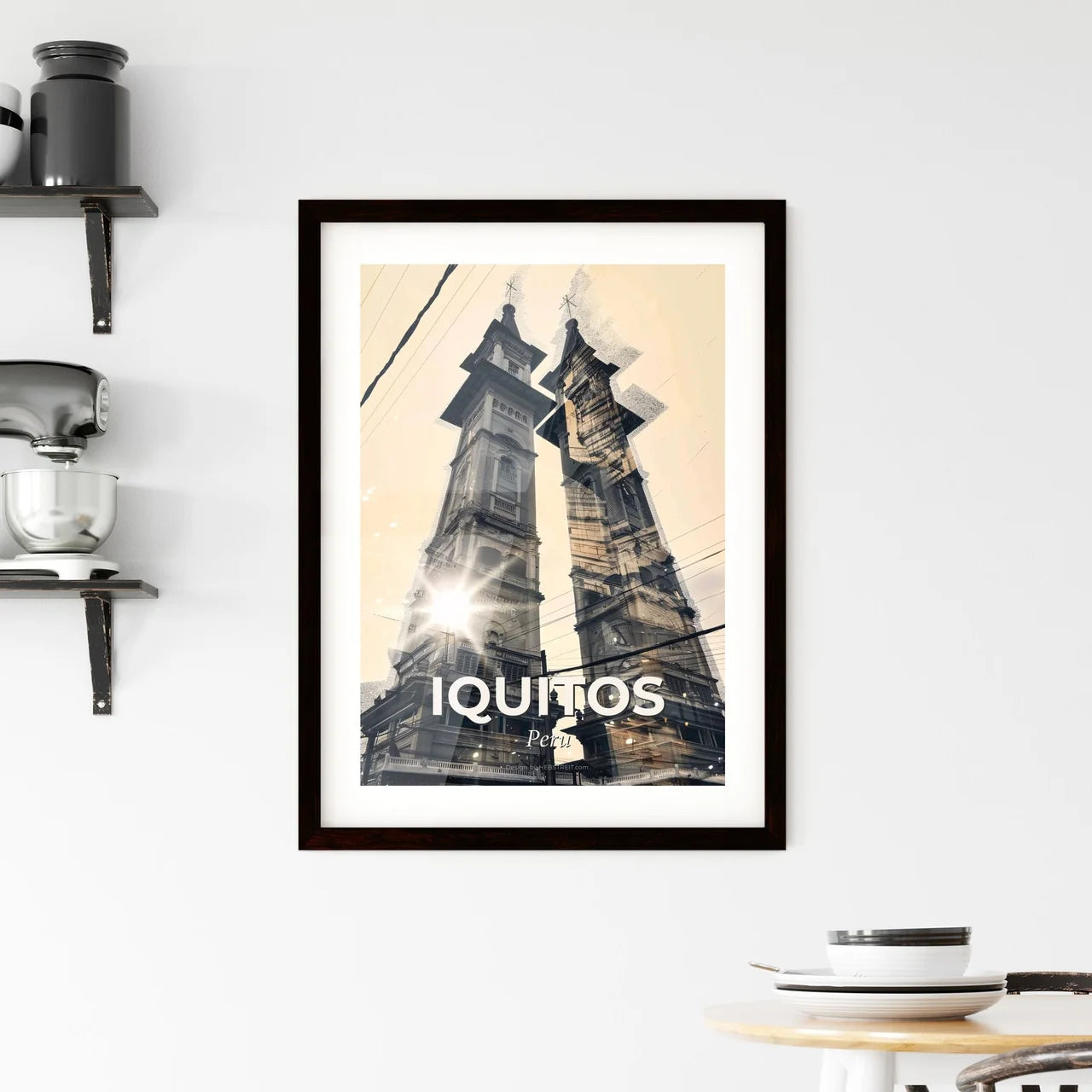 Iquitos, Peru: A City in Harmony Framed Print
