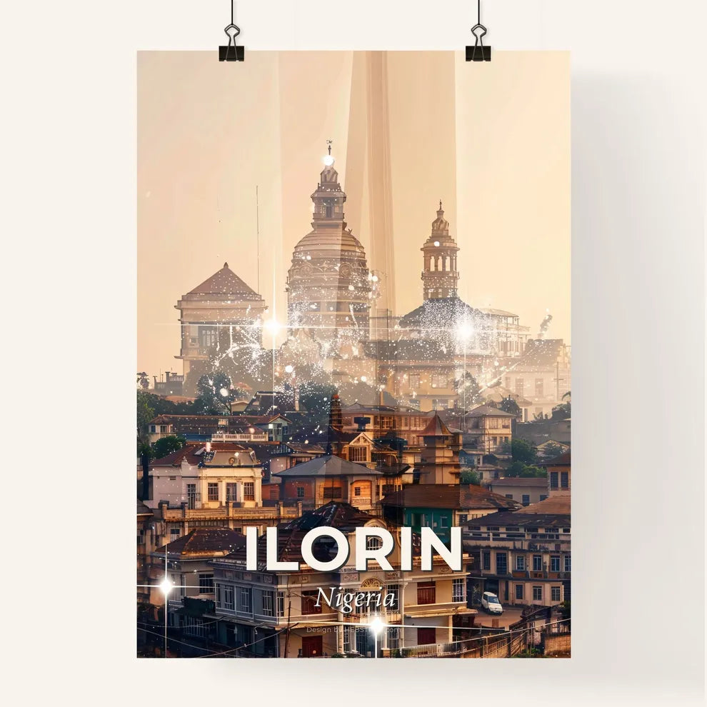 Ilorin Skyline Architecture Art Poster Poster