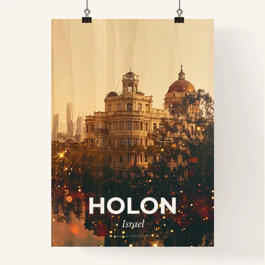 Holon: Art of City Skyline Poster