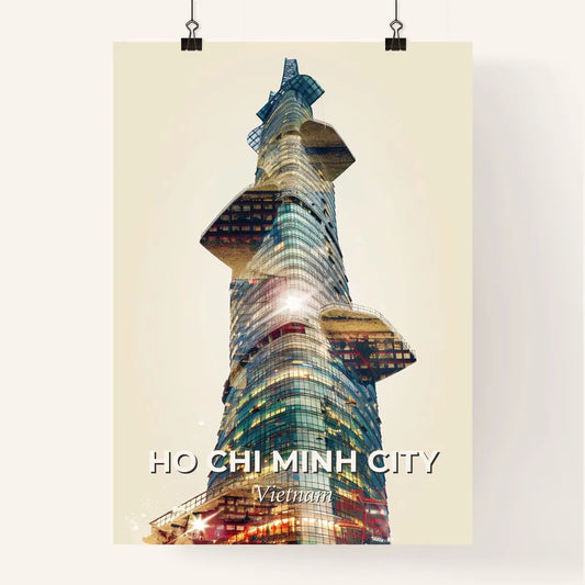 Ho Chi Minh City Skyline Art Composite Poster Poster
