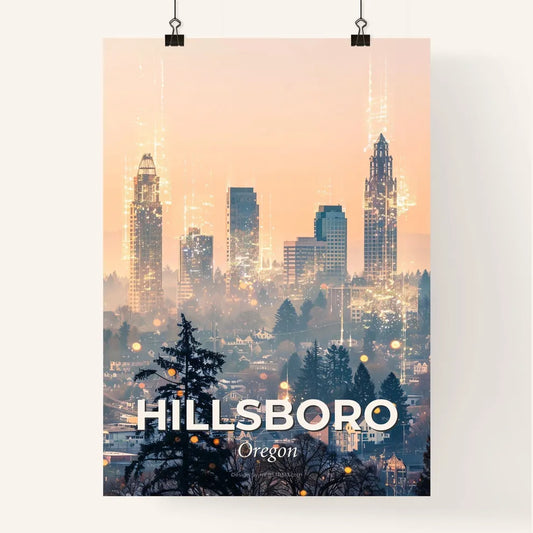 Hillsboro: Skyline in a New Light Poster