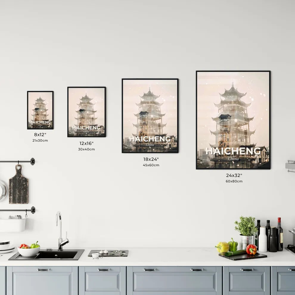 Haicheng Skyline Art: Local Beauty, Modern Wonder Office Art