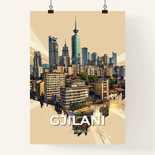 Gnjilane Kosovo Poster