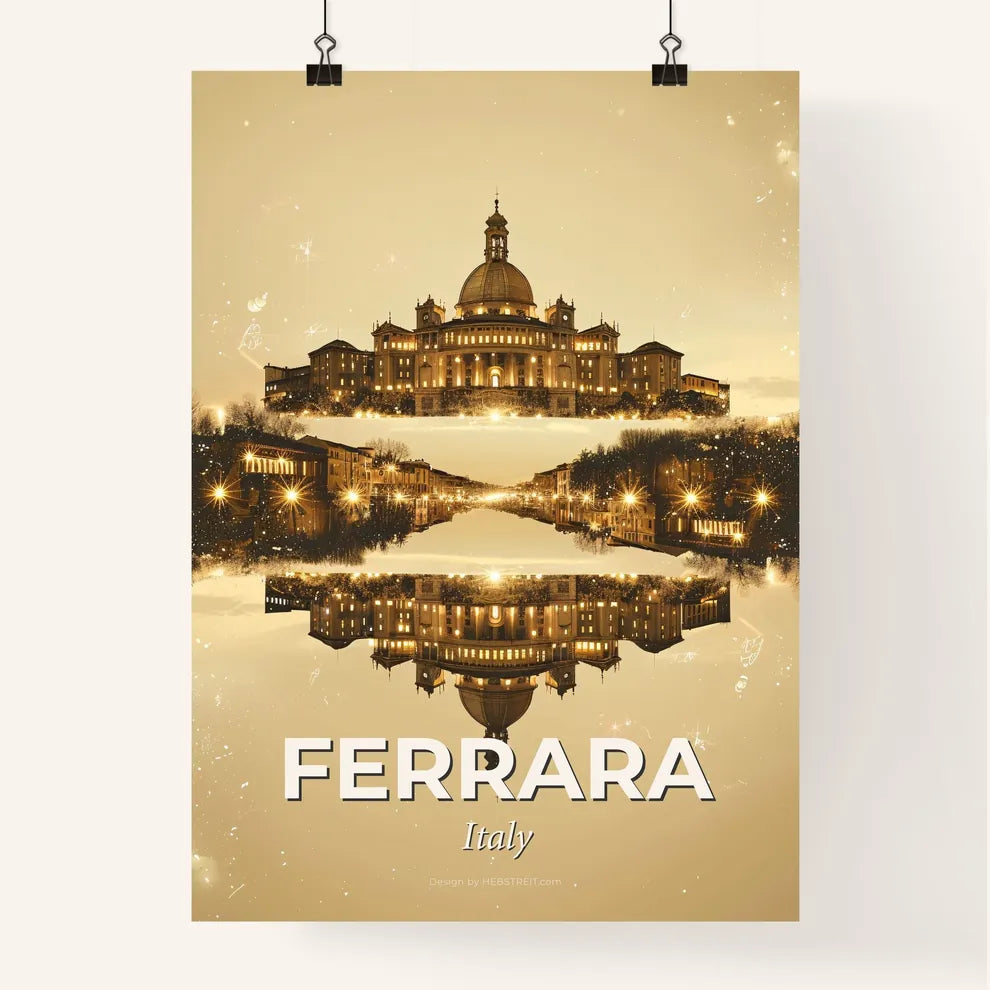 Ferrara City Symphony: Architecture and Light Poster