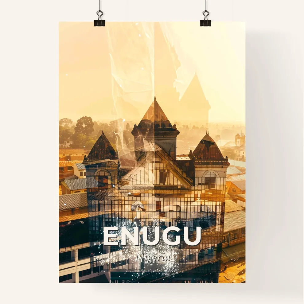 Enugu Urban Canvas: Architecture in a New Light Poster