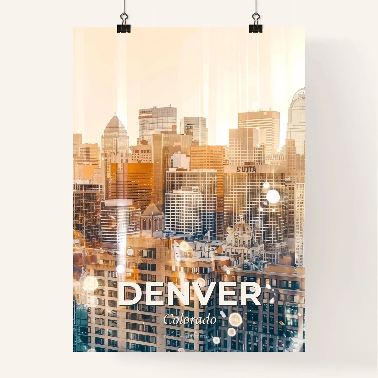 Denver Skyline Poster