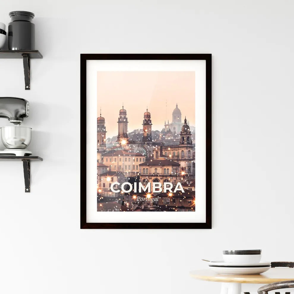 Coimbra: Where Architecture and Light Dance Framed Print
