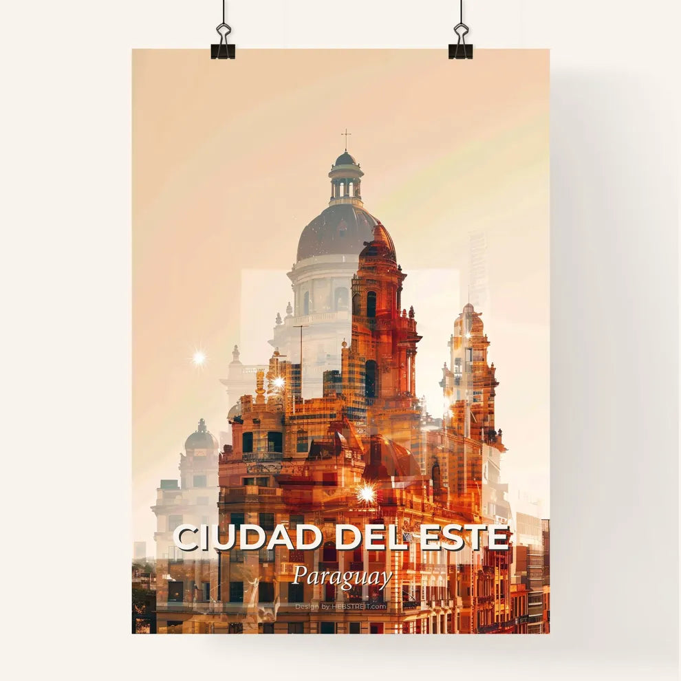 Ciudad del Este: Neon Skyline Splendor Poster