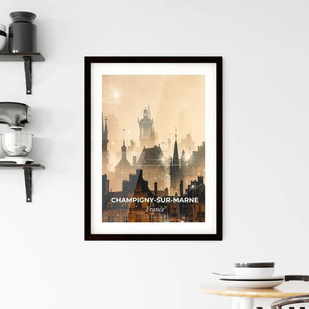 Champign Framed Print