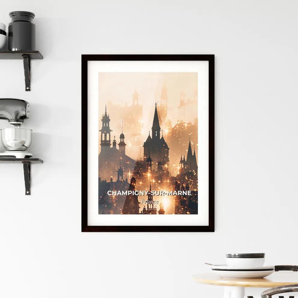 Champign Framed Print