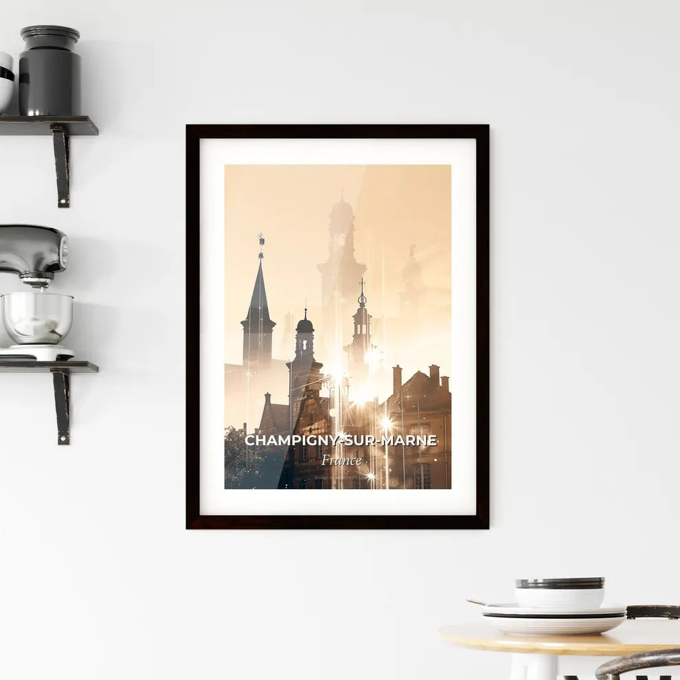Champign Framed Print