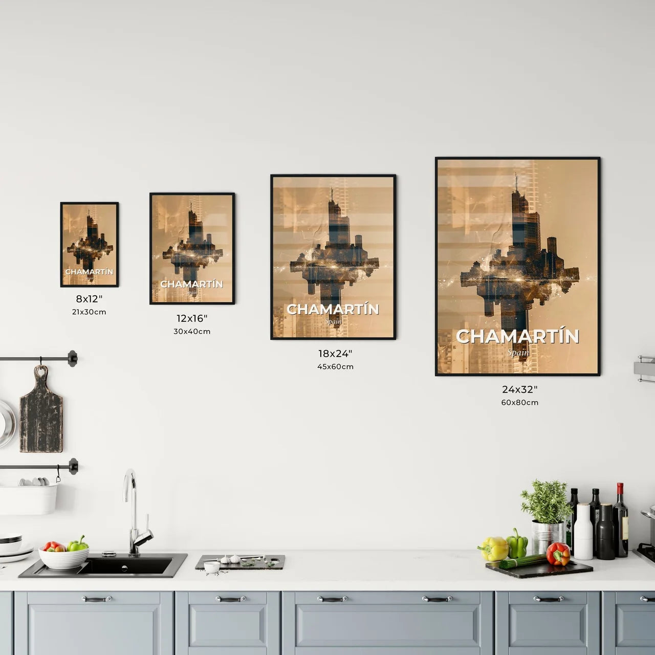 Chamartín: Double Exposure of Architecture and City Office Art