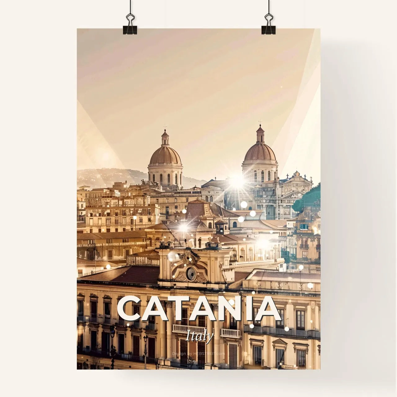 Catania: Art Cityscape Symphony Poster