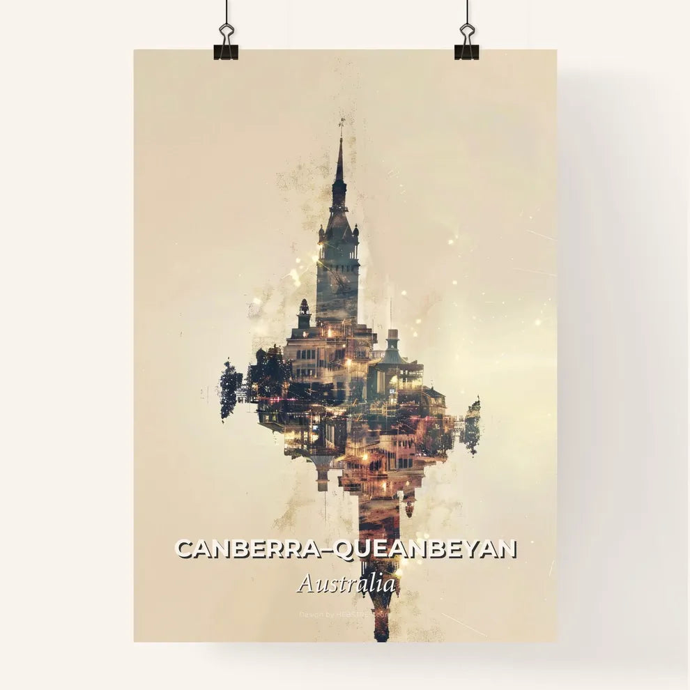 Canberra Artwork Poster