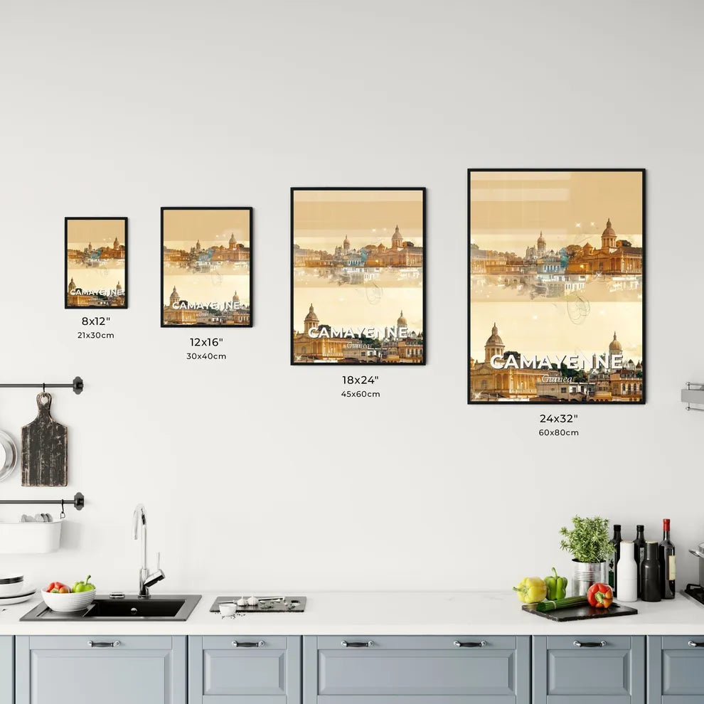 Camayenne City Art Poster Architecture Skyline Office Art