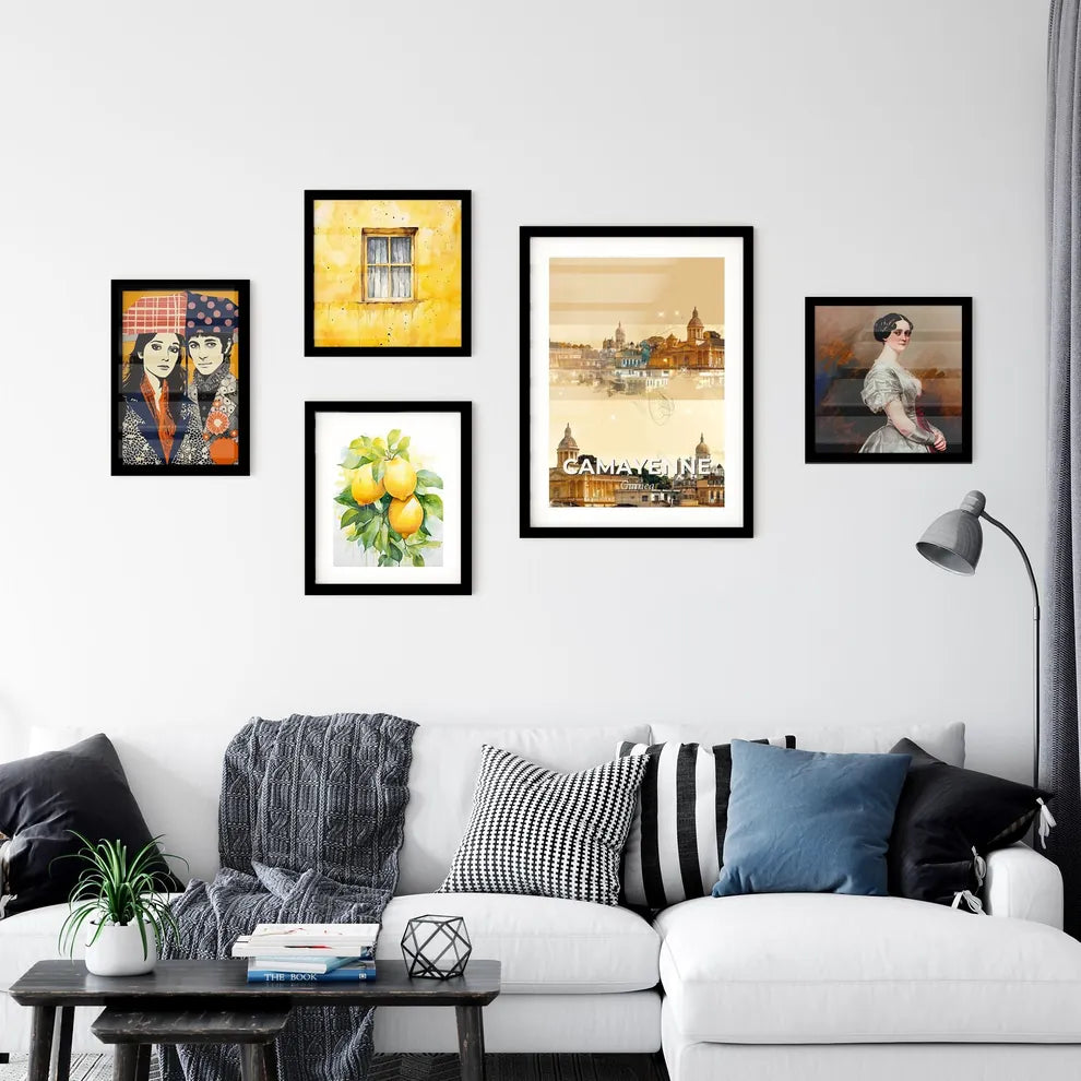 Camayenne City Art Poster Architecture Skyline Wall Art