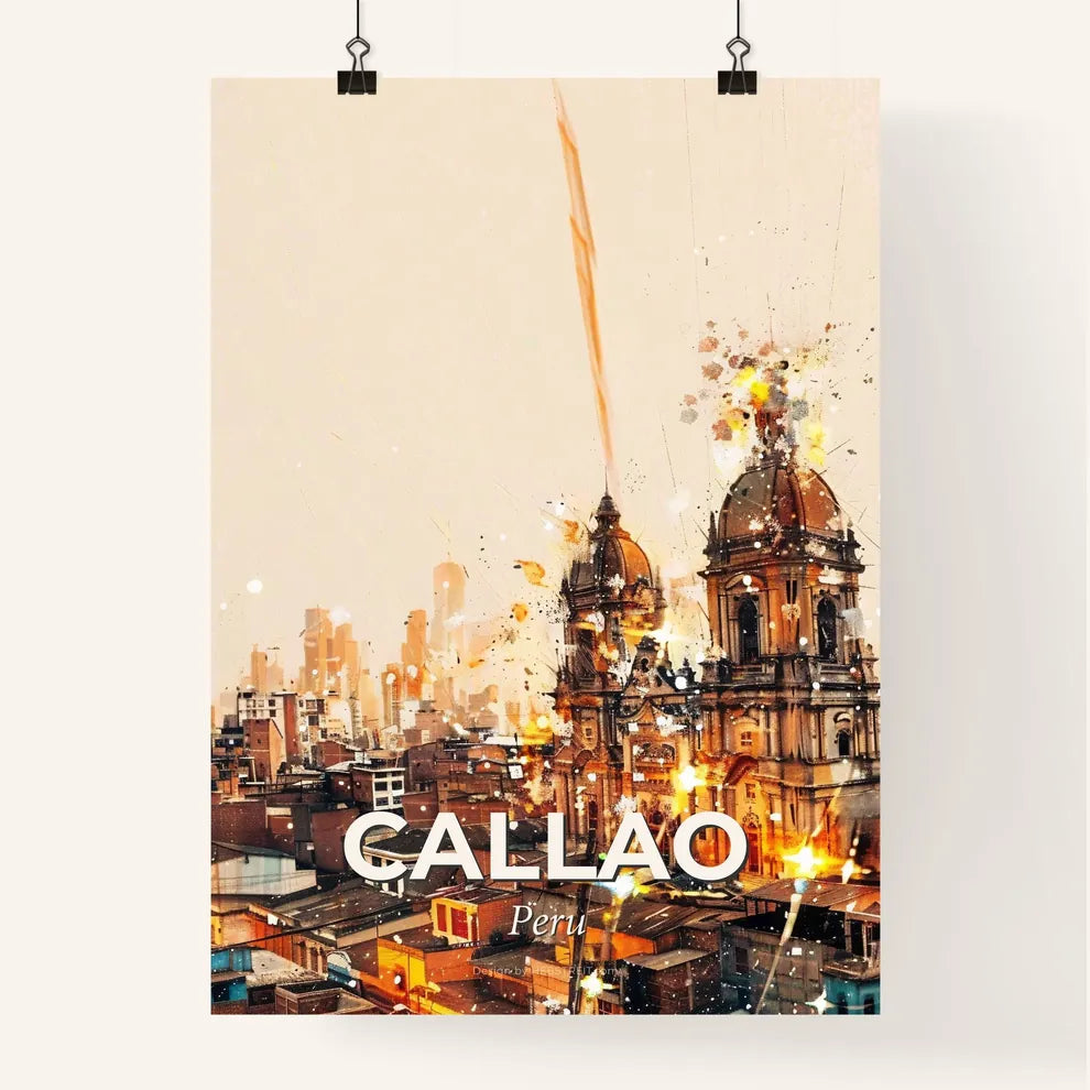 Callao: Where History Meets the Modern Poster
