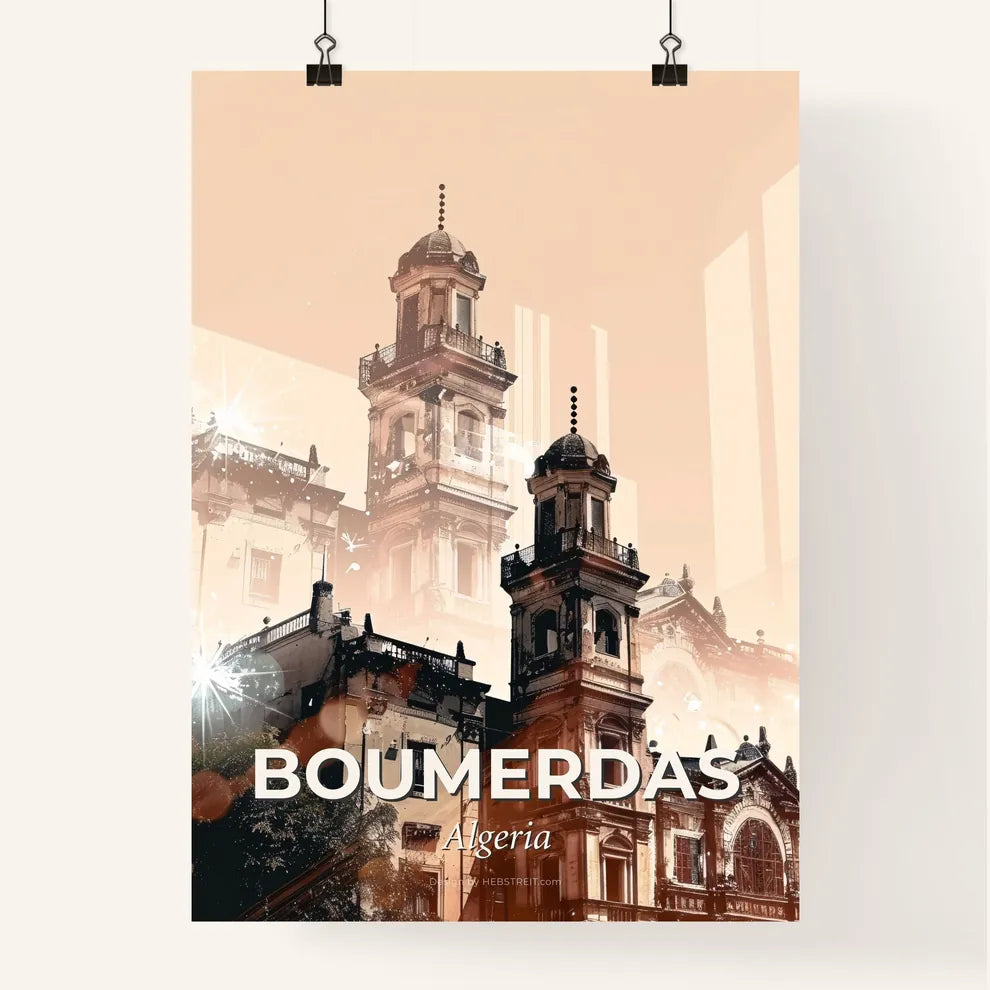 Serene Skyline of Boumerdas Poster