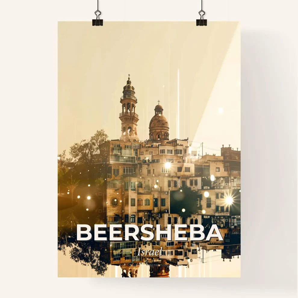 Beersheba: City Lights and Ancient Treasures Poster