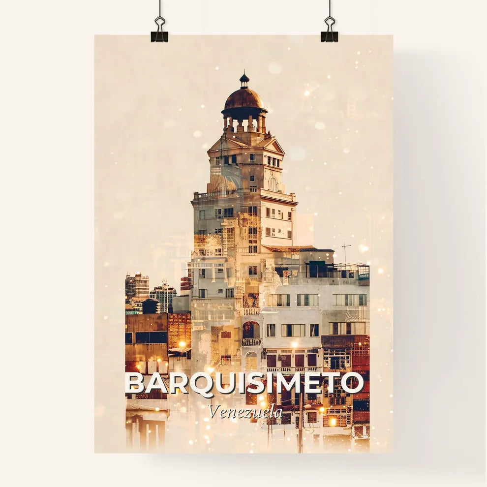 Barquisimeto: Vibrant Tapestry of City and Spirit Poster