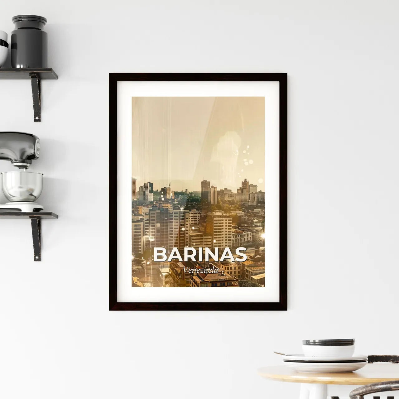 Barinas Venezuela City and Architecture Poster Art Framed Print