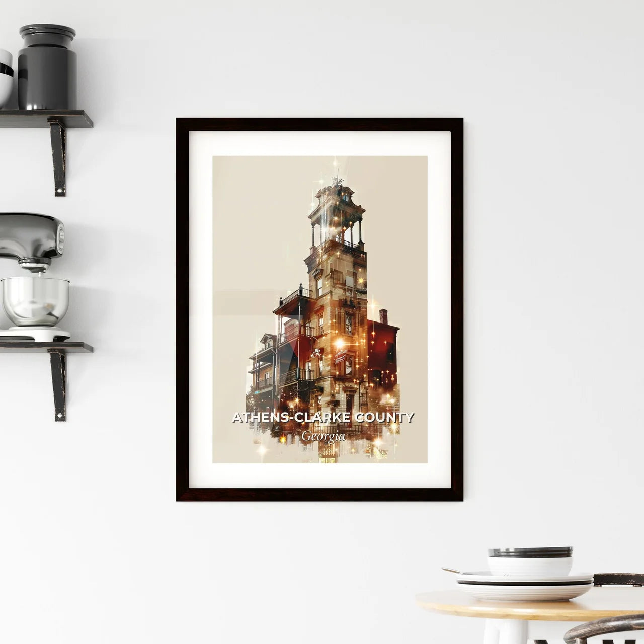 Athen Framed Print